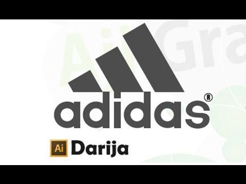 Adobe illustrator - Logo adidas - tuto - YouTube