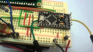 Arduino with ADXL345 Accelerometer and LCD