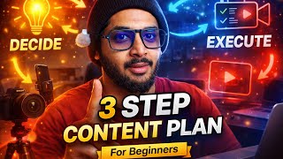 How to Start Content Creation (My 3-Step Plan: Planning, Decision, Execution)