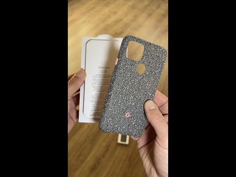 Чехол Fabric Case для Pixel 5 ♻️