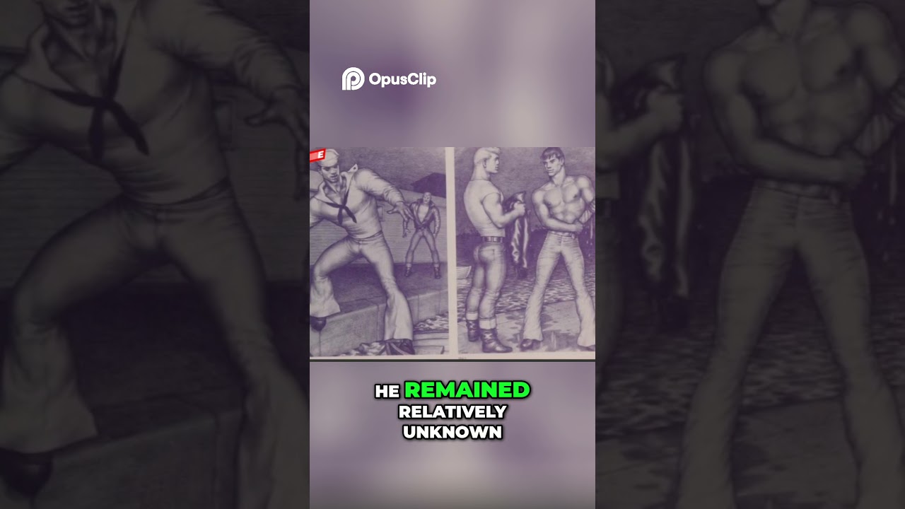 Tom of Finland: 1950s Erotic Fashion Revealed & Gay Leather Art Passion Ignites🔥 #gayleatherart