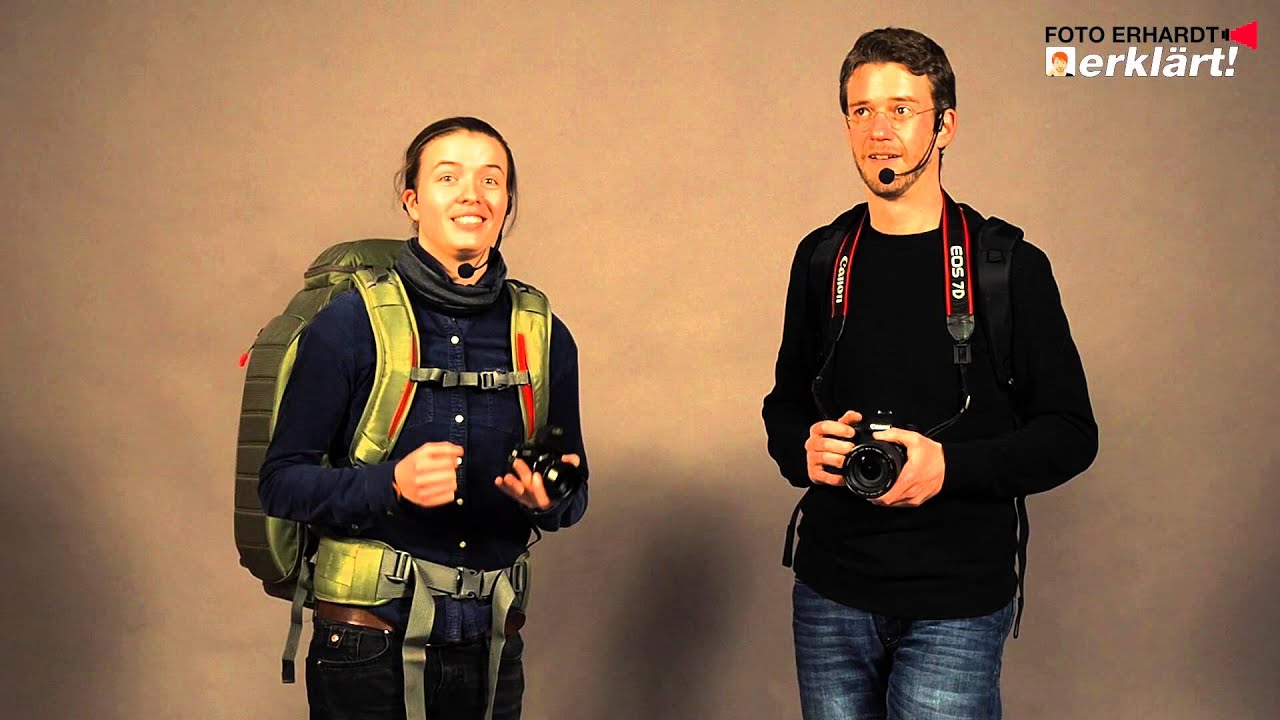 Foto Erhardt erklärt! Folge 3: Foto-Rucksäcke - YouTube