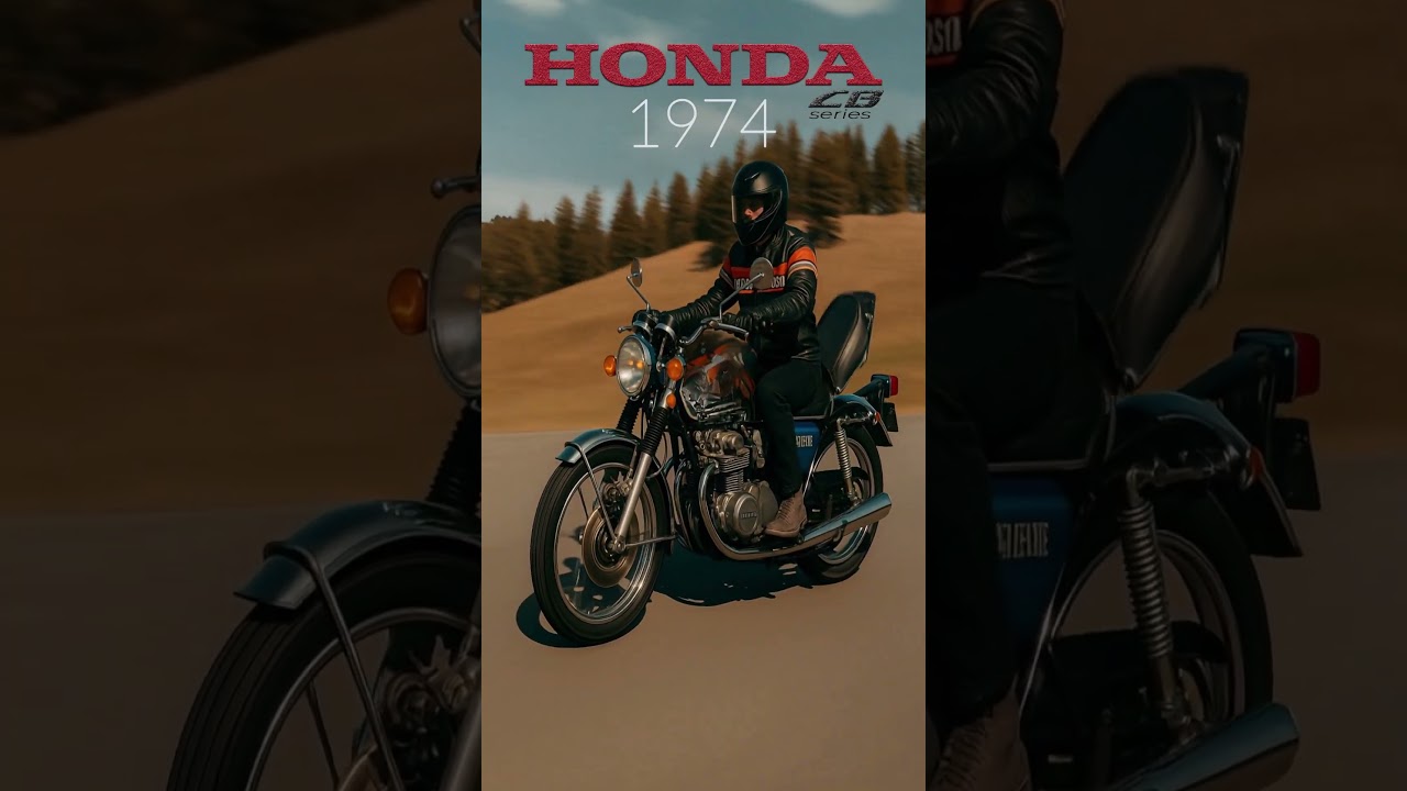 Honda CB Motorcycle Evolution 1969–1978 | 4-Cylinder Power