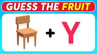 Can You Guess The Fruit And Vegetable By Emoji? 🍒🍎 | Emoji Quiz