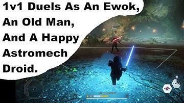 Star Wars Battlefront 2: (No Commentary) Hero Showdown 1v1 Duels Gameplay.