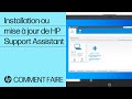 Installation ou mise  jour de hp support assistant  hp support