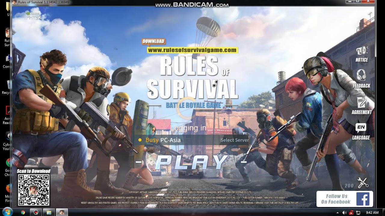 NEW WALLHACK RULES OF SURVIVAL/ UNDETECTED/ WALL CLIMB/HIGH JUMP/ ROS/april 19 2018
