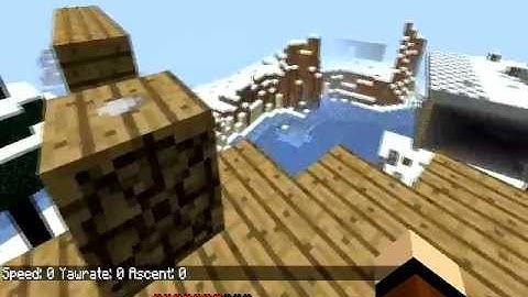 Minecraft - How to Install (and use) The Zepplin Mod!!