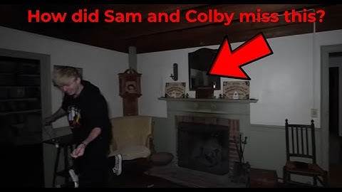 How did Sam and Colby miss this in the Real Conjuring House?