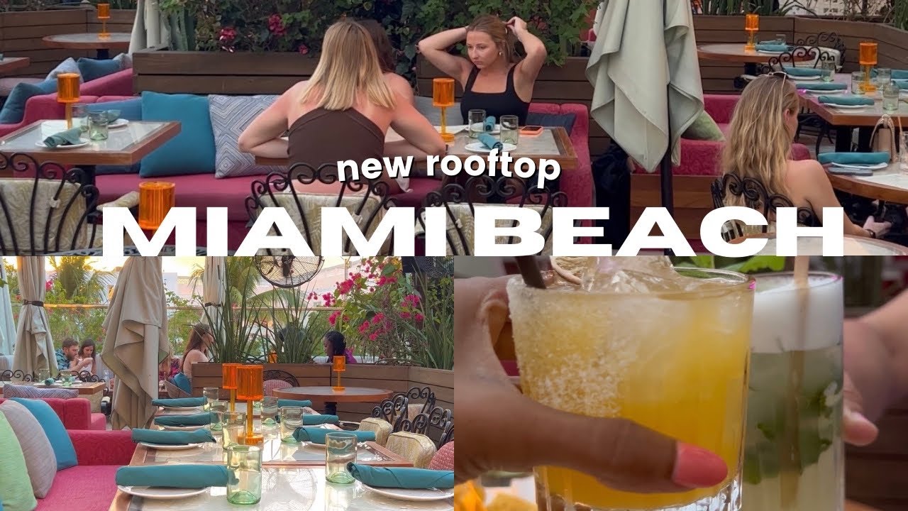 This Rooftop is AMAZING! (Serena Rooftop Restaurant and Bar in Miami