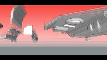 Google Sketchup Spaceship Modeling - Transport Corvette Part 2
