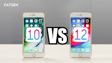 iPhone 6 Plus: iOS 10 VS iOS 12 Speed Comparison!