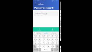 Instaclean - Manually unsubscribe emails screenshot 5