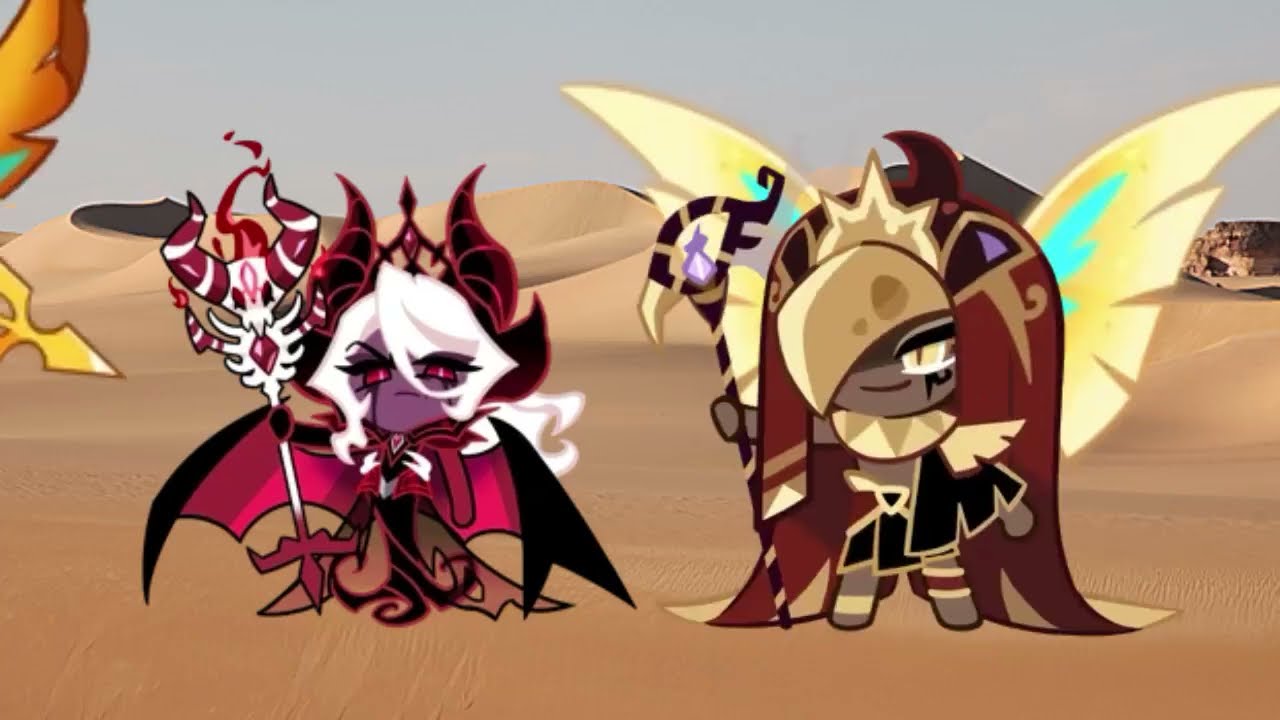 What if smoked cheese cookie tried to confess love to dark enchantress cookie 