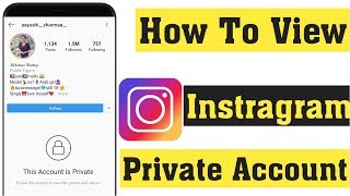 How To View Instagram Private Account - 2020 || Latest Instagram Tricks screenshot 1