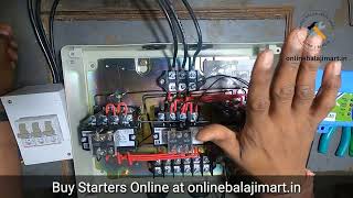 Auto Switch Wiring with BCH Star Delta Semi Automatic Starter | Auto Switch Connection screenshot 2