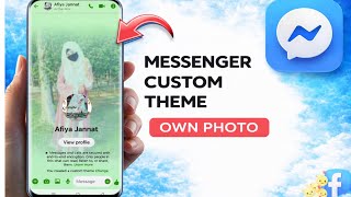 How to Set Custom Theme in Messenger Using Your Own Picture (2026) | Messenger Custom Chat Theme screenshot 4