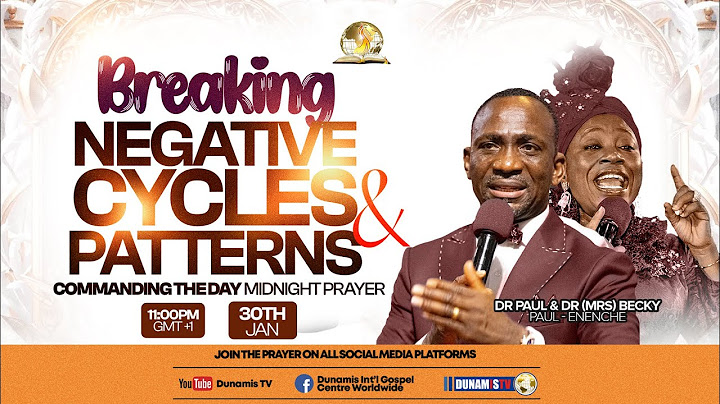 COMMANDING THE DAY || BREAKING NEGATIVE CYCLES AND PATTERNS-REBROADCAST ||. 31-01-2025