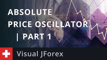 Visual JForex: Absolute Price Oscillator - Part 1
