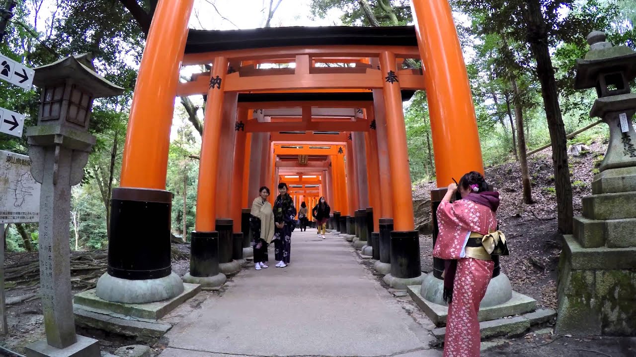 4k 伏見稲荷大社を歩いてみた I Tried To Walk The Fushimi Inari Taisha Youtube