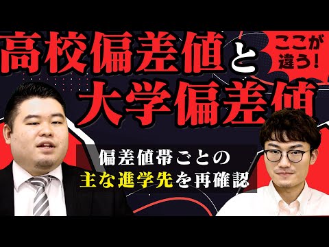 【過酷な現実】高校偏差値と大学偏差値の違いとは？