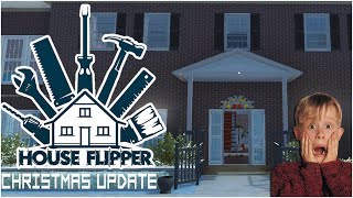 THE SPECIAL SURPRISE IN THE NEW HOME ALONE HOUSE!! - House Flipper Christmas Update Gameplay