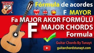 how to play f chord ? | fa major akoru gitarda nasl alnr acorde mayor fa