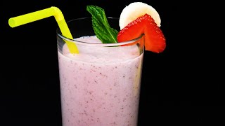 🍓 Коктейль Из 🍓Клубники За 2 Минуты 🍓 Смузи На Кокосовом Молоке Без Сахара. Strawberry Smoothie