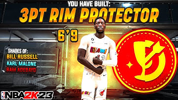 NEW “3PT RIM PROTECTOR” IS THE BEST BUILD IN NBA 2K23! *NEW* BEST GAME-BREAKING BUILD!
