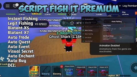 SCRIPT FISH IT TERBARU 2025 ! AUTO FISH,TELEPORT EVENT,AUTO TRADE, NOKEY/PASSWORD ! #fishit #roblox