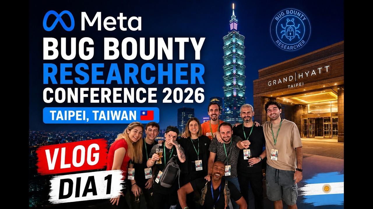 Conference Bug Dentro del Meta Bug Bounty Researcher Conference 🇹🇼 Día 1 en Taipei ...