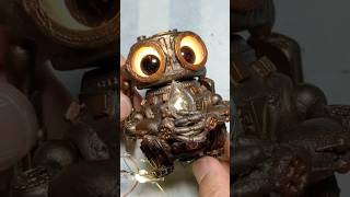 I Made a Robot's Eyes Glow With Flexible Filament #RobotBuild #DIY #Electronics