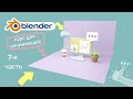 Blender 3D для начинающих - Часть 7 декор и фон для рендера / блендер уроки на русском