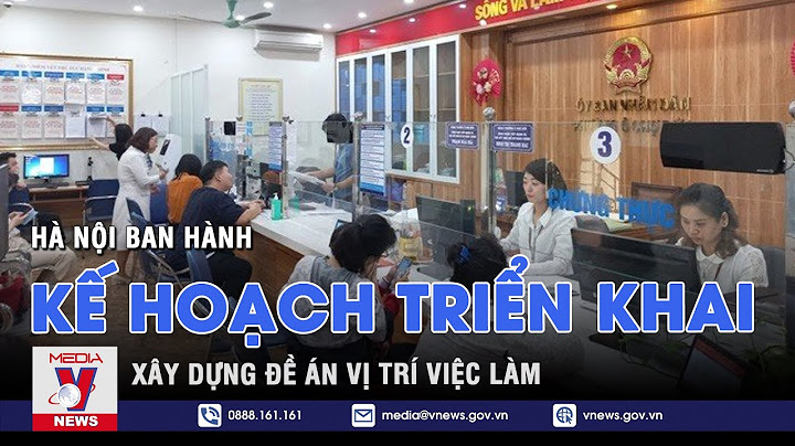 Hướng dẫn thống kê đề án vị trí việc làm