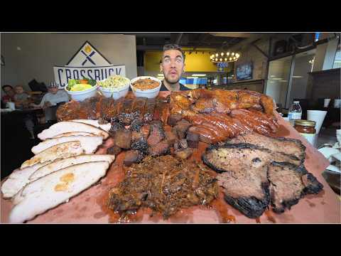 You Cant Eat That The Biggest Bbq Platter Challenge In Dallas Texas ! Joel Hansen