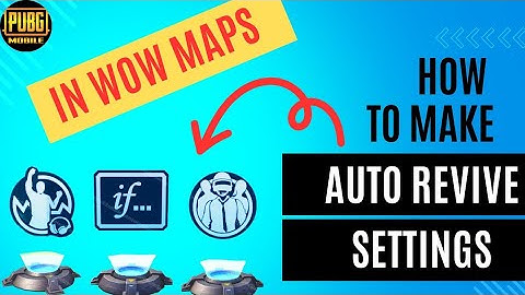 How to do self revive on 1 v 2 | How to use if device for auto revive|How to do auto revive setting