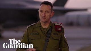 Iran&#39;s attack &#39;will be met with a response&#39;, Israel&#39;s top general says