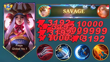 FREYA CRITICAL BUILD IS META AGAIN??? ( MUST WATCH ) FREYA BEST BUILD 2025 - MLBB