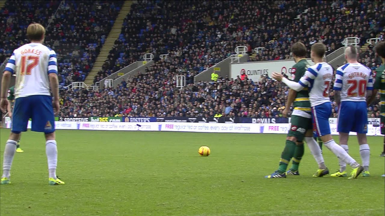 JOEY BARTON GOAL v READING football score