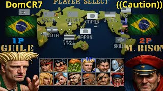 Street Fighter 2'CE ((Caution)) vs DomCR7  FT10