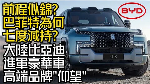 大陸 比亞迪汽車 有多強? 成立高端品牌"仰望"｜百萬人民幣硬派越野U8 電動超跑 U9 ｜BYD U8 U9 超誇張設計【#中天車享家】#朱朱哥來聊車 @CtiFinance - 天天要聞