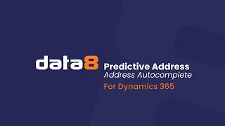 Predictive Address™ Address Autocomplete and Verify for Dynamics365