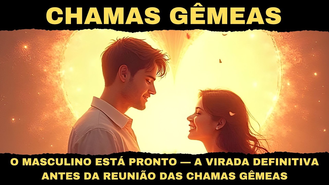 O MASCULINO ESTÁ PRONTO — A VIRADA DEFINITIVA ANTES DA REUNIÃO DAS CHAMAS GÊMEAS