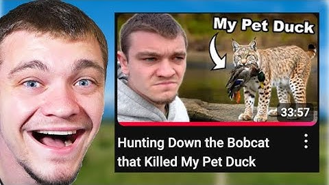 Reacting to "Hunting Down the Bobcat that Killed My Duck"