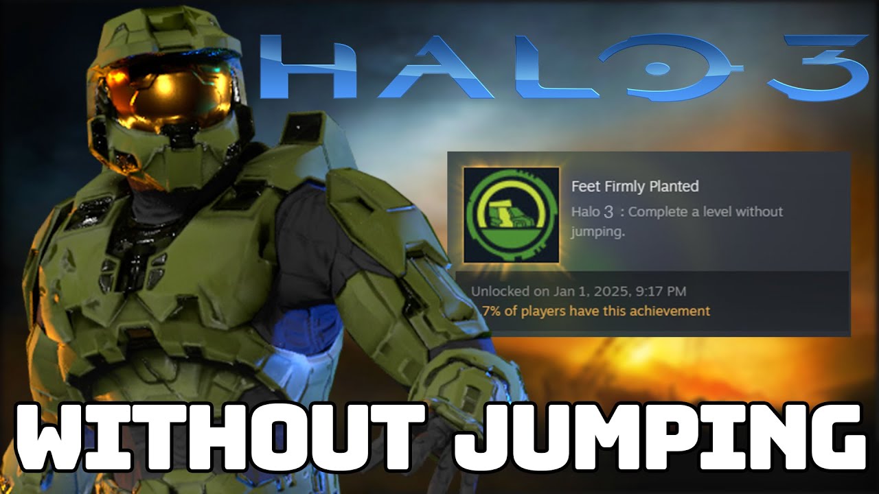 Can You Beat Halo 3 WITHOUT Jumping?