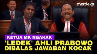 Satu Ruangan Ngakak, Ketua MK 'Ledek' Margarito Kamis Ahli Prabowo Dibalas Jawaban Kocak