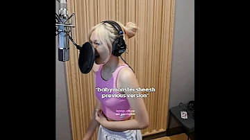 Babymonster Sheesh Previous Version Kpop Shorts 