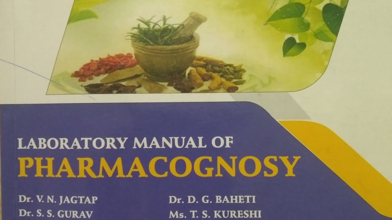 DPharmacy First year PHARMACOGNOSY Laboratory Manual Answer Key⚕️🧑‍⚕️