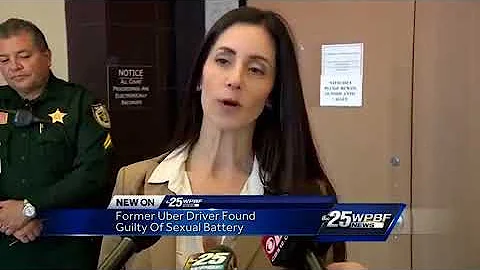 Former Uber driver found guilty of sexual battery