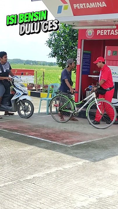 Isi bensin dulu gess #komedi